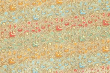 Brokat-Stoff Maharadscha - Champagner 