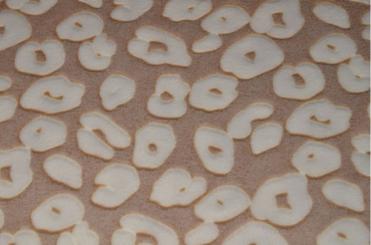 Kuschel-Fleece - Sandy Leopard 