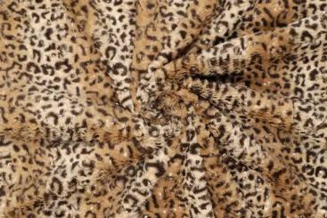 Fellimitat Leopard - Pailletten 