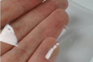 Folienstoff transparent - 9-m-Rolle 