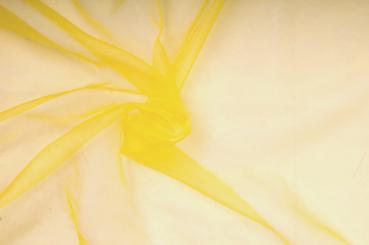 Organza - permanent schwer entflammbar - 300 cm Gelb