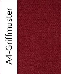 Stoffmuster: Filz Platte 4 mm stark - 45 cm - Bordeaux 