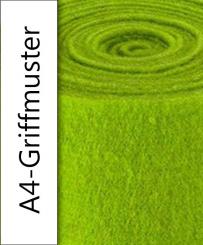 Stoffmuster: Wollfilz 5/6 mm stark - 65 cm  - Hellgrün 