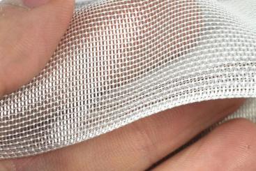 Fertig-Moskitonetz-Vorhang mit Bleiband - a: 180 x b: 253 cm - Weiß 