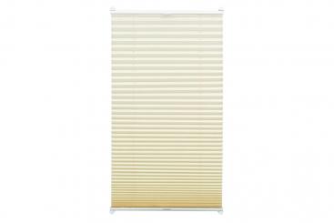 EASYFIX Thermo-Plissee - 2 Bedienschienen - 70 x 130 cm - Elfenbein 