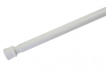 GARDINIA Metall-Spannstange - Ø 23/26 mm - 80-130 cm - Weiß 