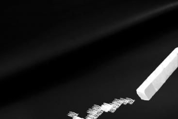 Tafel-Stoff - Schwarz 