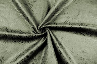 Velour-Kunstleder - Phyton Green 