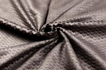 Wildleder-Imitat mit Lochmuster 