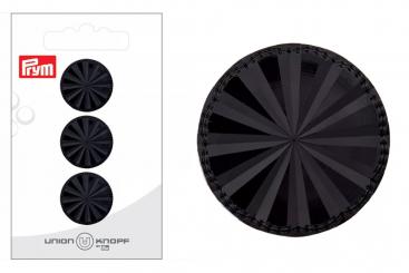 Knöpfe - strukturiert - Schwarz 