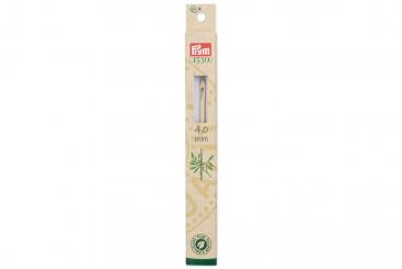 Woll-Häkelnadel Prym - 15 cm - 4 mm - Bambus 