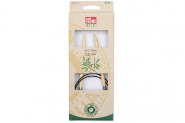 Rundstricknadeln Prym 80 cm - 6,0 mm Bambus 
