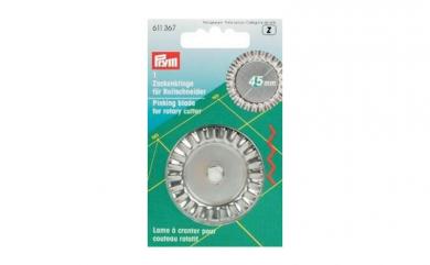 Ersatz-Zackenklinge für Rollschneider - 45 mm 