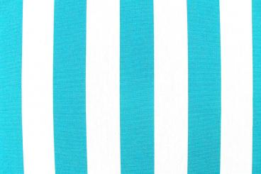Markisenstoff Spain Summer - 160 cm - Blockstreifen Türkis Blockstreifen