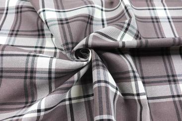 Möbelstoff mit Karomuster 
