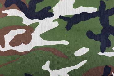 Segeltuchstoff Nano-Polyester - Military 