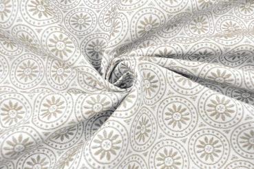 Jacquard Outdoor - zweiseitig - Marina - Beige 