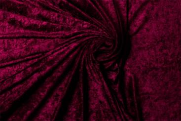 Pannesamt exclusiv - Bordeaux - 2,0 Meter Bordeaux