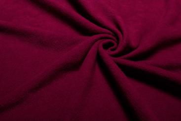 Polar Fleece deluxe 150 cm Bordeaux