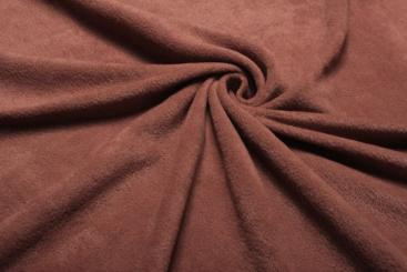 Polar Fleece deluxe 150 cm Braun