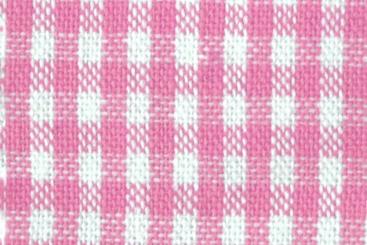Baumwollstoff Basic-Patchwork - Kleine Karos - Weiß/Rosa 