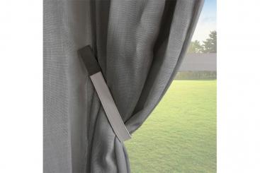 Magnet-Raffhalter Kunstleder - Weiß 