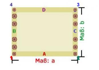 Fertig-Segeltuch Wind-/Sichtschutzgewebe - Rechteck - a: 117 x b: 140 cm 