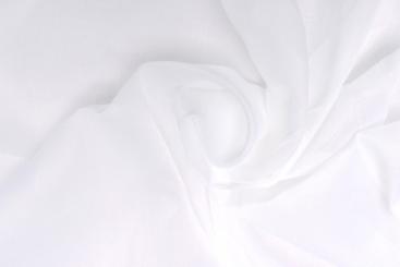 Schleiernessel - leichte Baumwolle - 420 cm - Weiß 