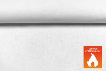 Segeltuch schwer entflammbar - 220 cm - Weiß 