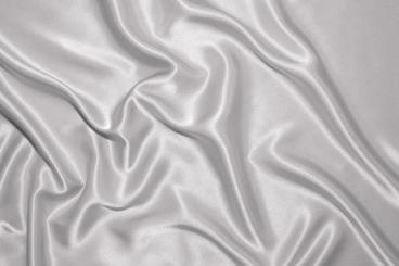 Stretch-Seide - Hellgrau 