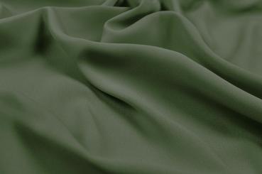 Blusenstoff Chiffon - Oliv 