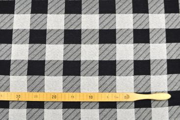 Stretch-Jacquard - Karo-Line 