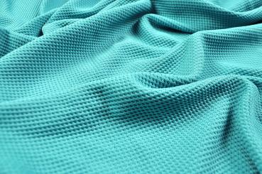 Stretch-Piqué - Aqua 