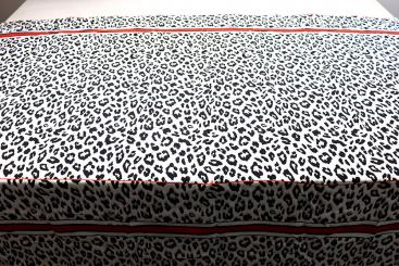 Panel-Viskosestoff - Leopard 