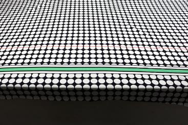 Viskose-Paneljersey - Graphic Dots 