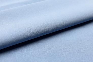 Baumwollstoff Stretch - Stahlblau 