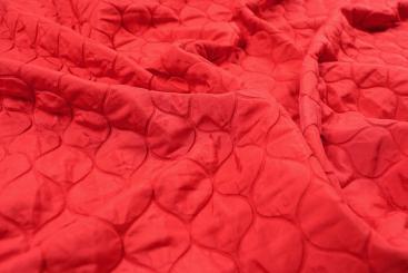 Steppstoff - Ornament - Rot 