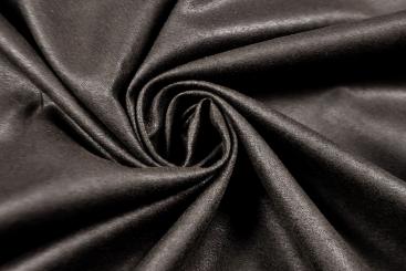 Lederimitat Vintage Nubuk - Dunkelbraun 