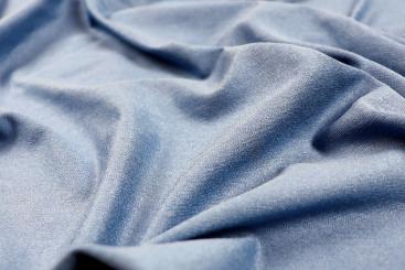 Viskosejersey - Stahlblau 