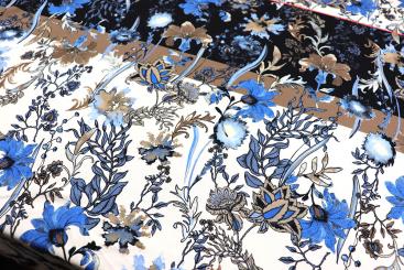 Viskose-Paneljersey - Florence 