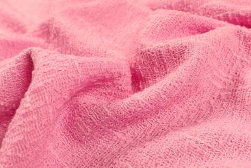 Bekleidungsstoff Fuzzy - Rosa 