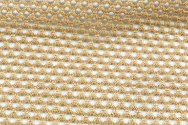 Glitzer-Mesh - Beige 