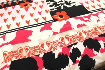 Cupro-Viskose-Panel - Tiger in Love 