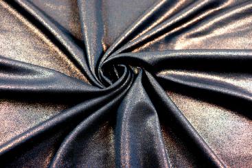 Glänzender Viskose-Mix in Kupfer 