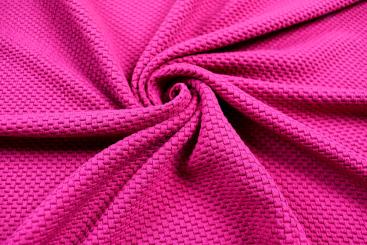 Strukturierter Strickstoff - Beere 