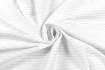 Sportswear Stoff - Streifen - Weiß 