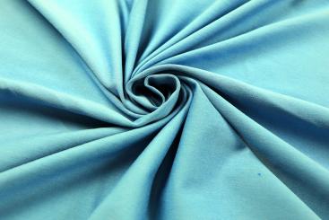 Jersey Stoff in Türkis 
