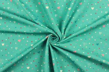 Jersey-Stoff - Heart & Love 