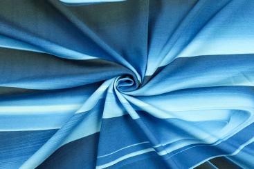 Jersey-Stoff - Blue Maze 