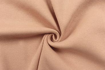 Feinrippjersey - Kamel 